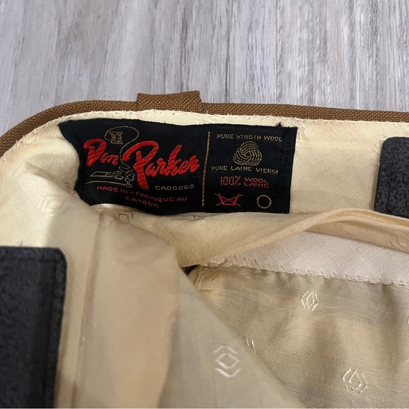 Vintage Men's Brown Dress Pants Wool Slacks - Picture 4 of 6